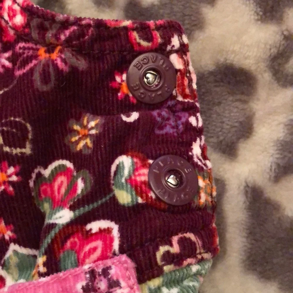 Children’s Place Floral Corduroy Jumper 12 months Girls